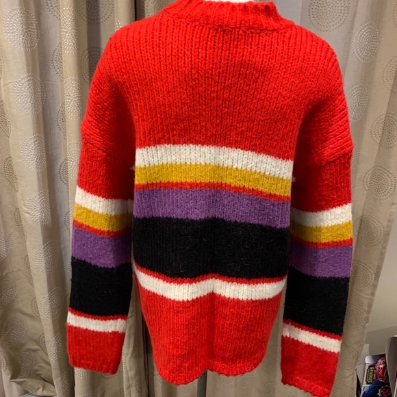 Sanctuary Over The Rainbow mock neck Sweater NWT - Picture 3 of 4